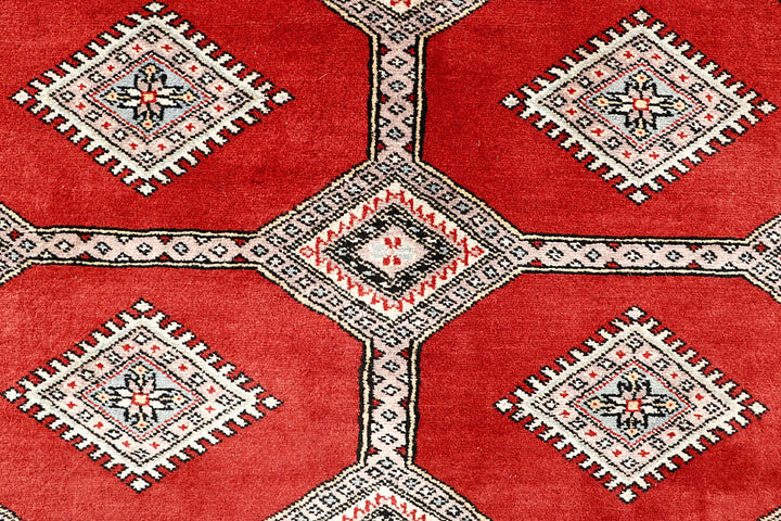 Firebrick Jaldar 4' 8 x 6' 10 - No. 58686 - ALRUG Rug Store