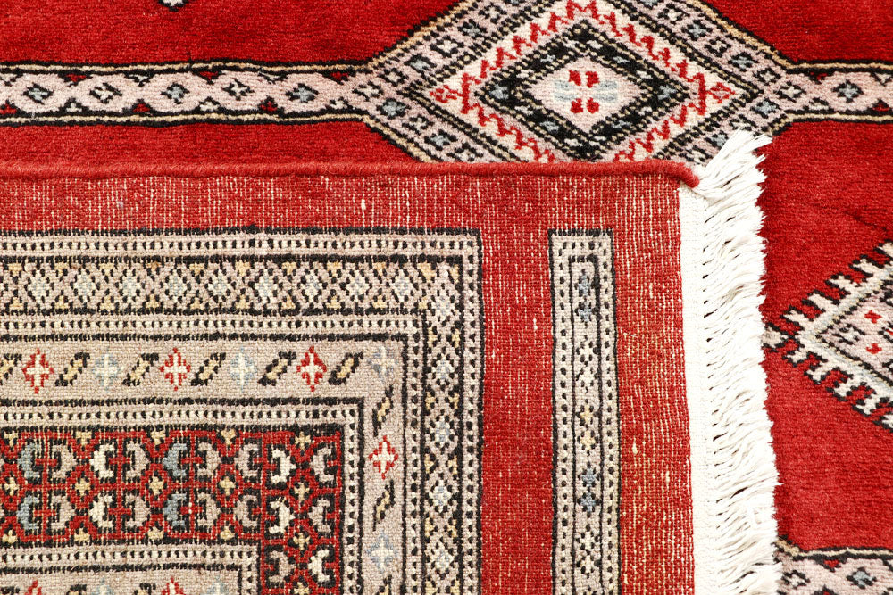 Firebrick Jaldar 4' 8 x 6' 10 - No. 58686 - ALRUG Rug Store