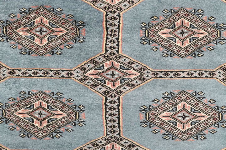 Light Slate Grey Jaldar 4' 6 x 6' 9 - No. 58687 - ALRUG Rug Store