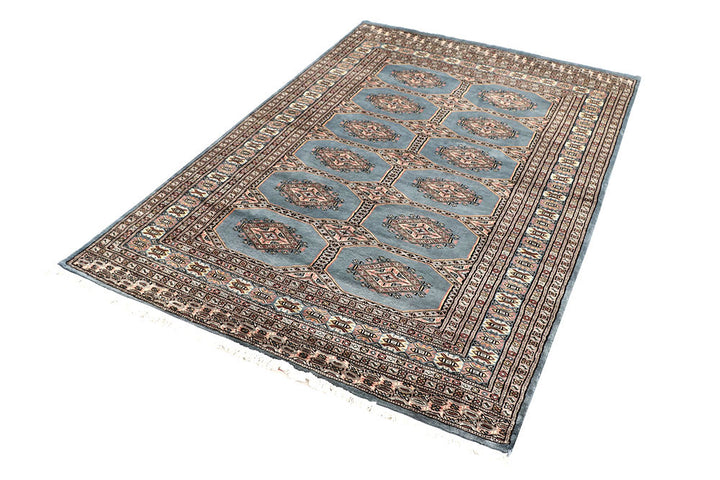 Light Slate Grey Jaldar 4' 6 x 6' 9 - No. 58687 - ALRUG Rug Store