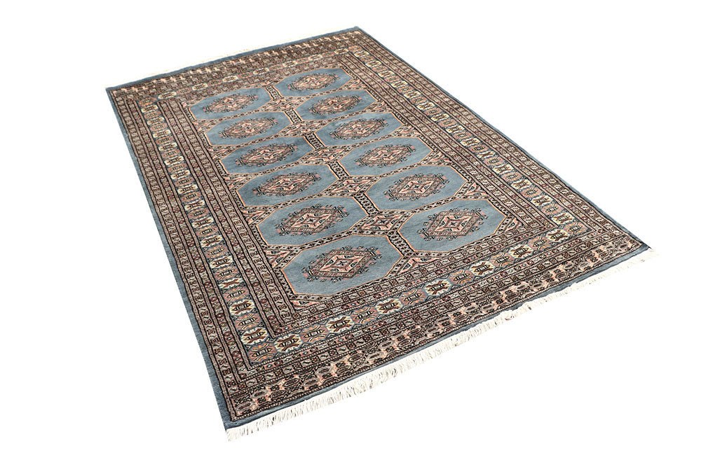 Light Slate Grey Jaldar 4' 6 x 6' 9 - No. 58687 - ALRUG Rug Store