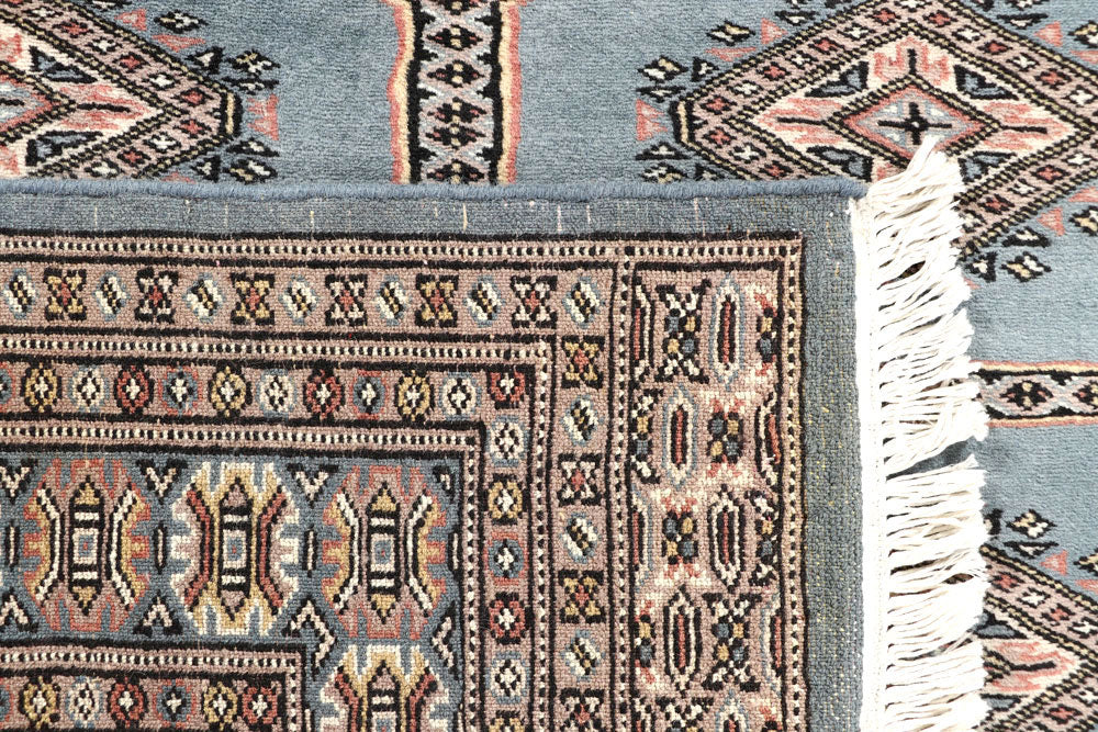 Light Slate Grey Jaldar 4' 6 x 6' 9 - No. 58687 - ALRUG Rug Store