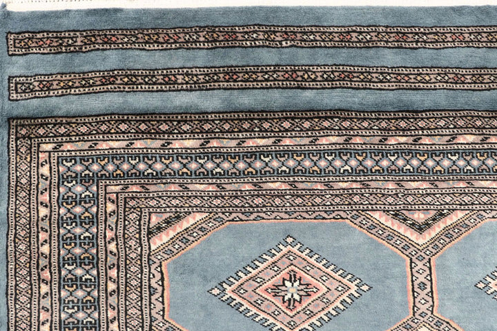 Light Slate Grey Jaldar 4'  5" x 7' " - No. QA98119