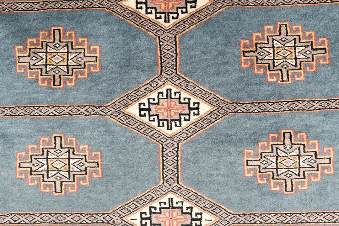 Light Slate Grey Jaldar 4'  7" x 6'  10" - No. QA62174