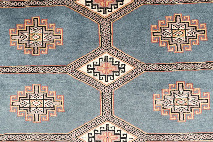 Light Slate Grey Jaldar 4'  7" x 6'  10" - No. QA62174