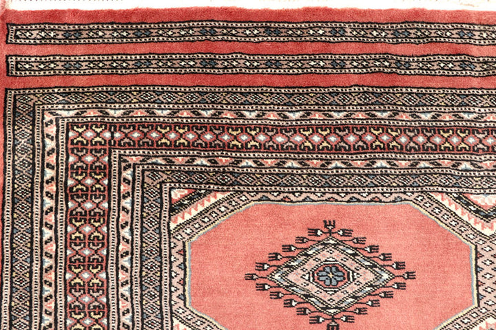 Light Salmon Jaldar 4' 7 x 6' 9 - No. 58693 - ALRUG Rug Store