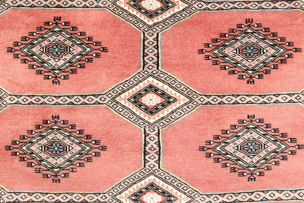 Light Salmon Jaldar 4' 7 x 6' 9 - No. 58693 - ALRUG Rug Store