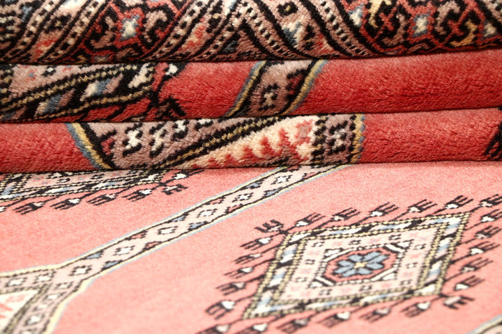 Light Salmon Jaldar 4' 7 x 6' 9 - No. 58693 - ALRUG Rug Store