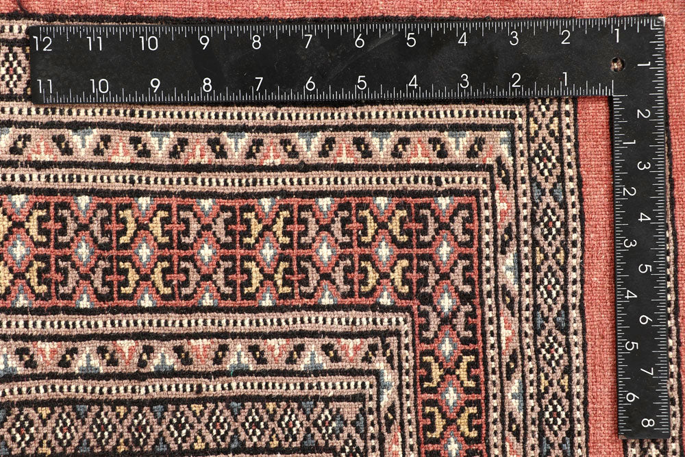 Light Salmon Jaldar 4' 7 x 6' 9 - No. 58693 - ALRUG Rug Store