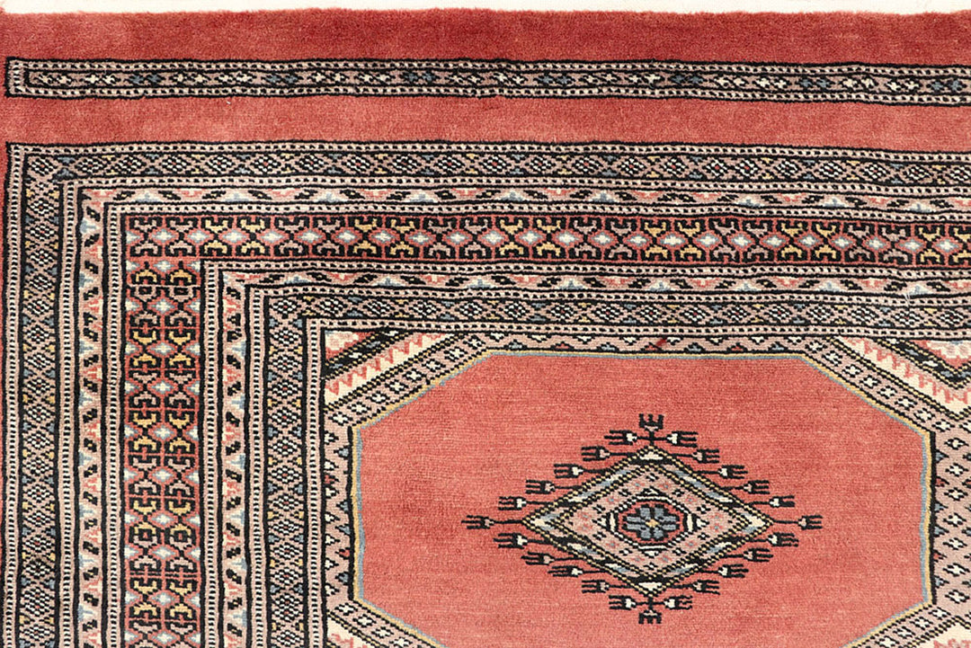 Light Salmon Jaldar 4'  6" x 6'  8" - No. QA39253