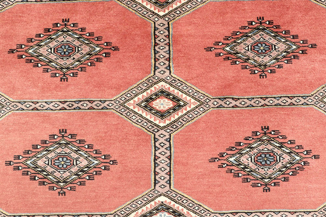 Light Salmon Jaldar 4'  6" x 6'  8" - No. QA39253