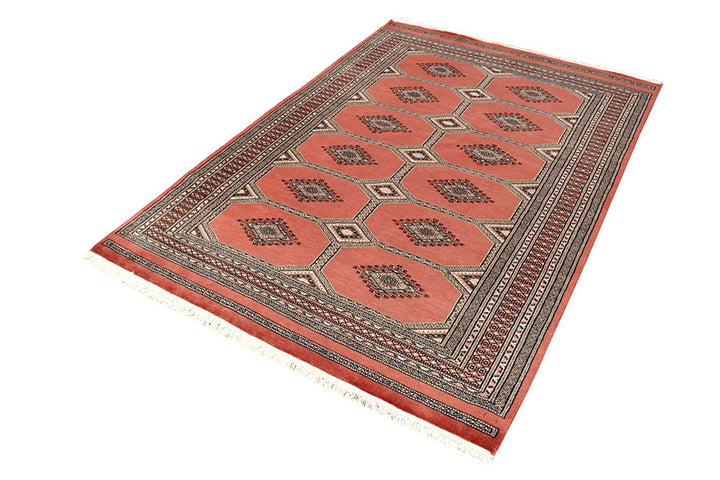 Light Salmon Jaldar 4'  6" x 6'  8" - No. QA39253