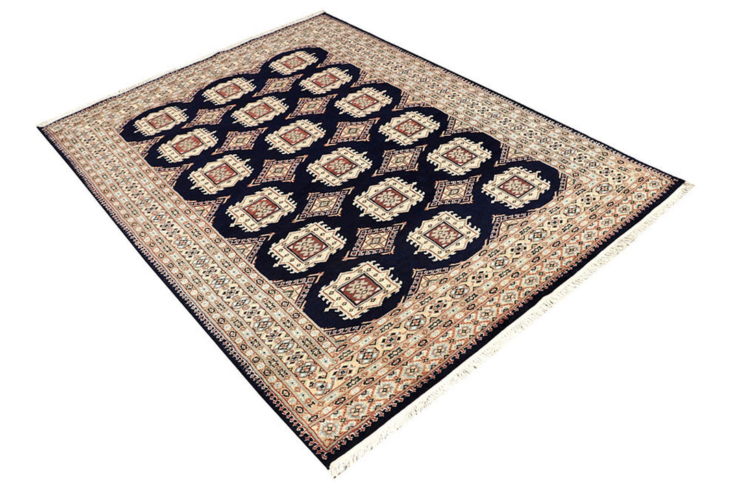 Midnight Blue Jaldar 4' 8 x 6' 3 - No. 58702