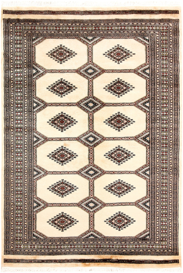 Cornsilk Jaldar 4' 7 x 6' 8 - No. 58703