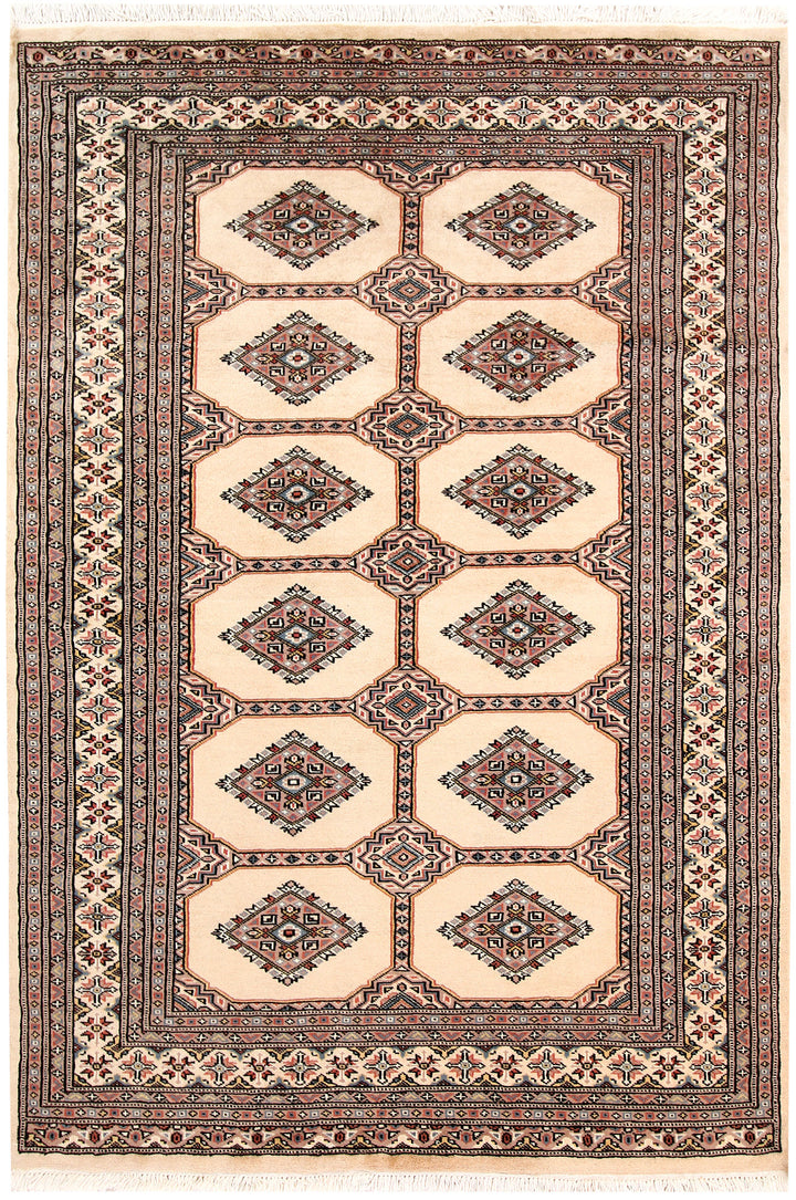 Blanched Almond Jaldar 4' 6 x 6' 8 - No. 58705 - ALRUG Rug Store