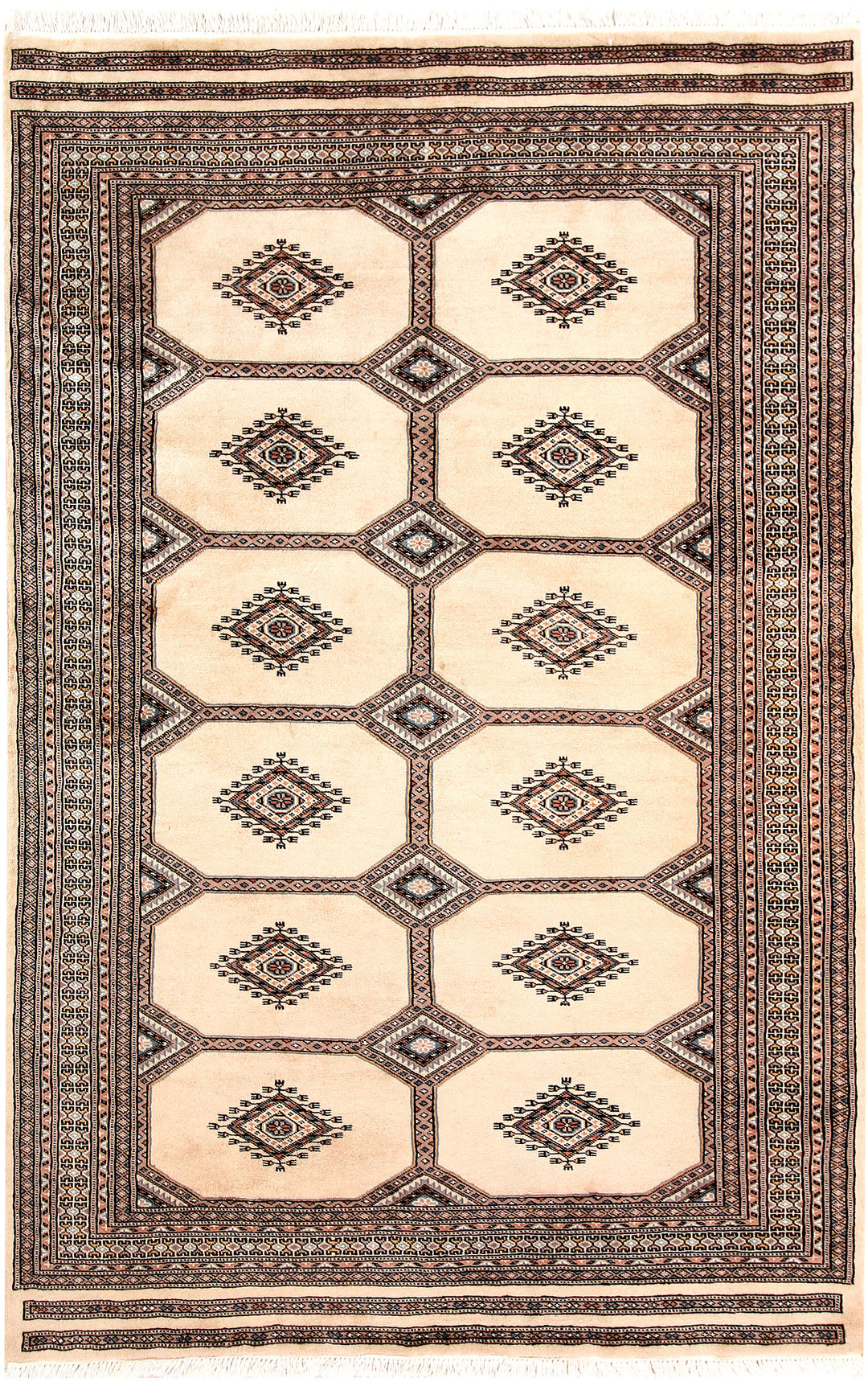 Cornsilk Jaldar 4' 6 x 6' 11 - No. 58707 - ALRUG Rug Store