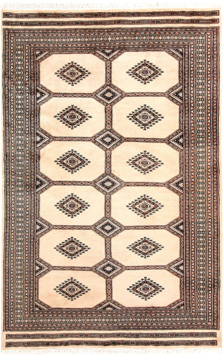 Cornsilk Jaldar 4' 6 x 6' 11 - No. 58707 - ALRUG Rug Store