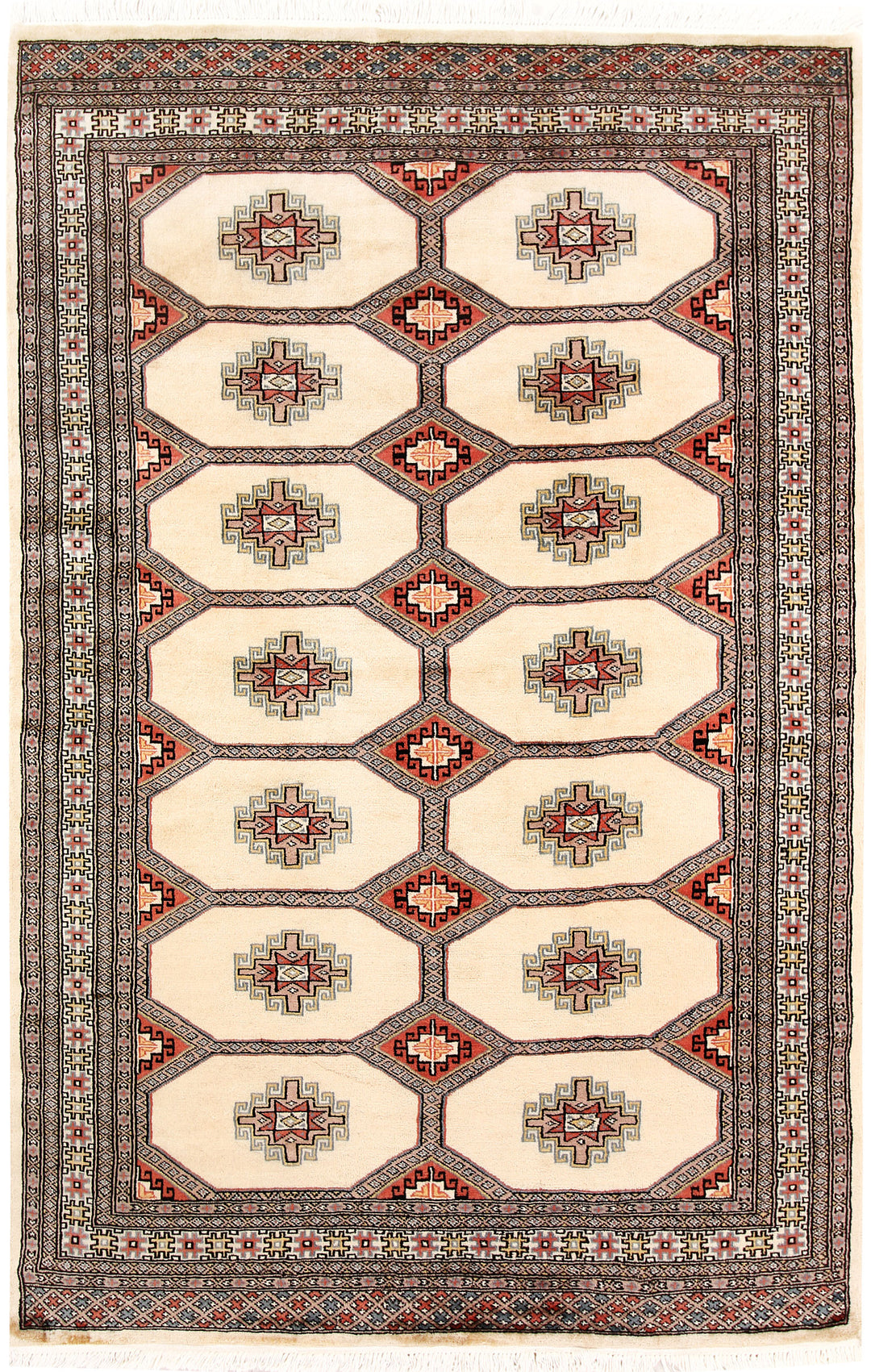 Cornsilk Jaldar 4' 6 x 6' 9 - No. 58708 - ALRUG Rug Store