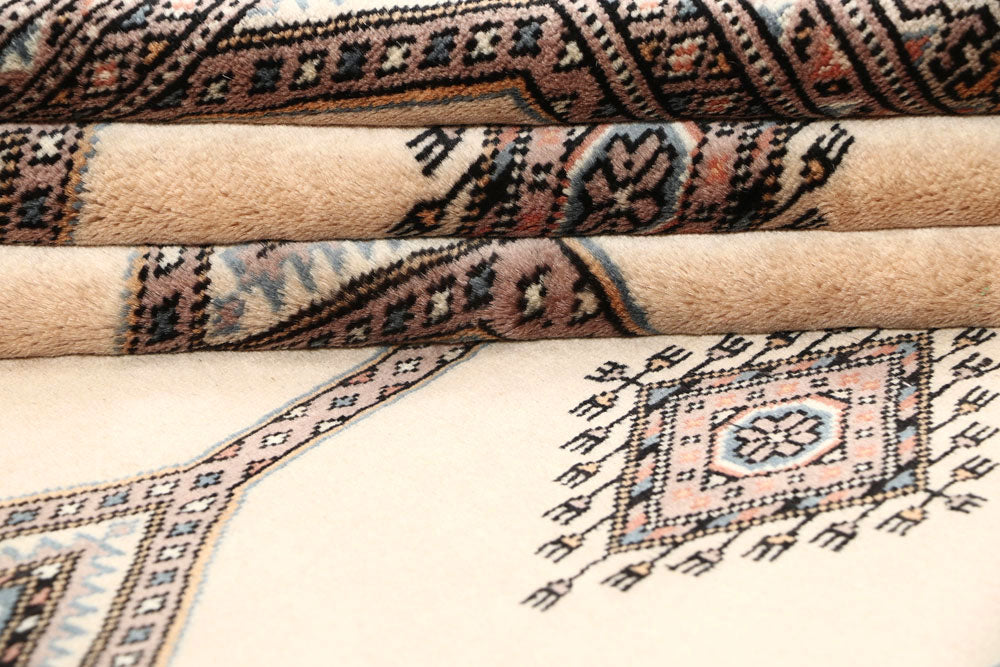 Blanched Almond Jaldar 4' 6 x 6' 8 - No. 58709 - ALRUG Rug Store