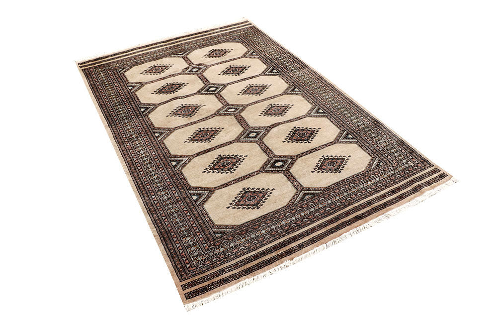 Blanched Almond Jaldar 4' 6 x 6' 8 - No. 58709 - ALRUG Rug Store