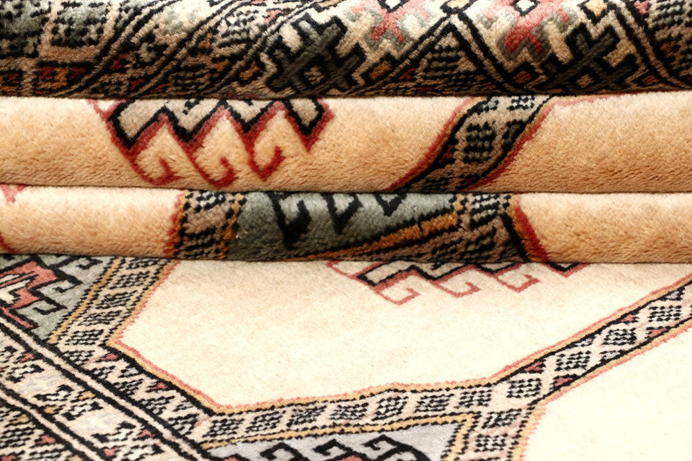 Blanched Almond Jaldar 4' 7 x 6' 4 - No. 58710 - ALRUG Rug Store