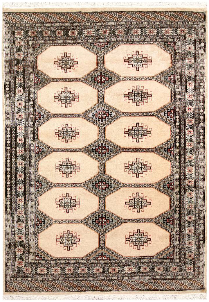 Blanched Almond Jaldar 4' 7 x 6' 4 - No. 58710 - ALRUG Rug Store