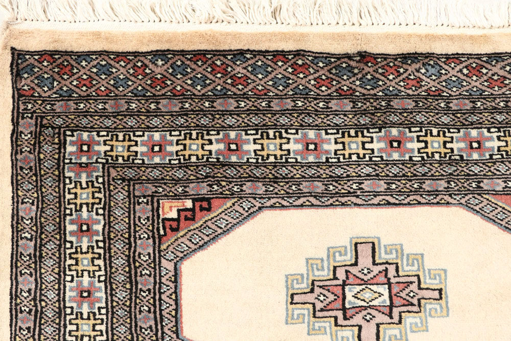Blanched Almond Jaldar 4' 6 x 6' 10 - No. 58711 - ALRUG Rug Store