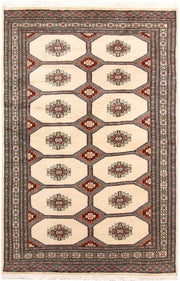 Blanched Almond Jaldar 4' 6 x 6' 10 - No. 58711 - ALRUG Rug Store