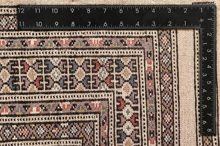 Blanched Almond Bokhara 4' 4 x 6' 9 - No. 58712 - ALRUG Rug Store