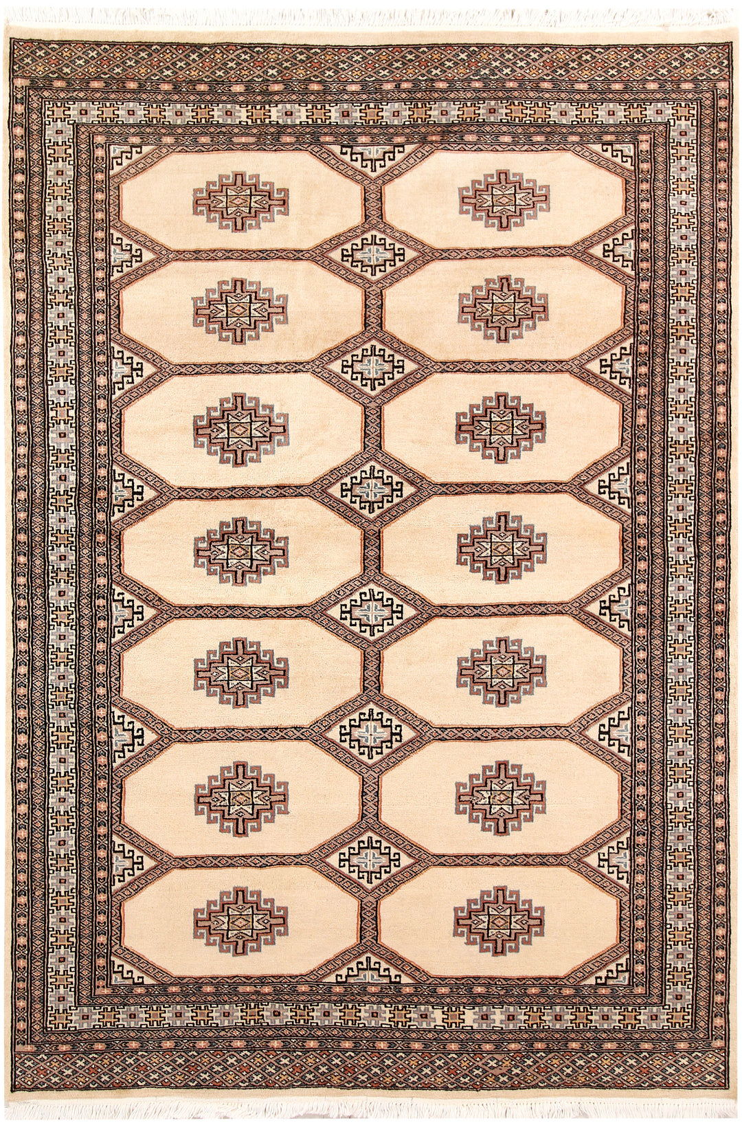 Blanched Almond Jaldar 4' 9 x 6' 11 - No. 58714 - ALRUG Rug Store