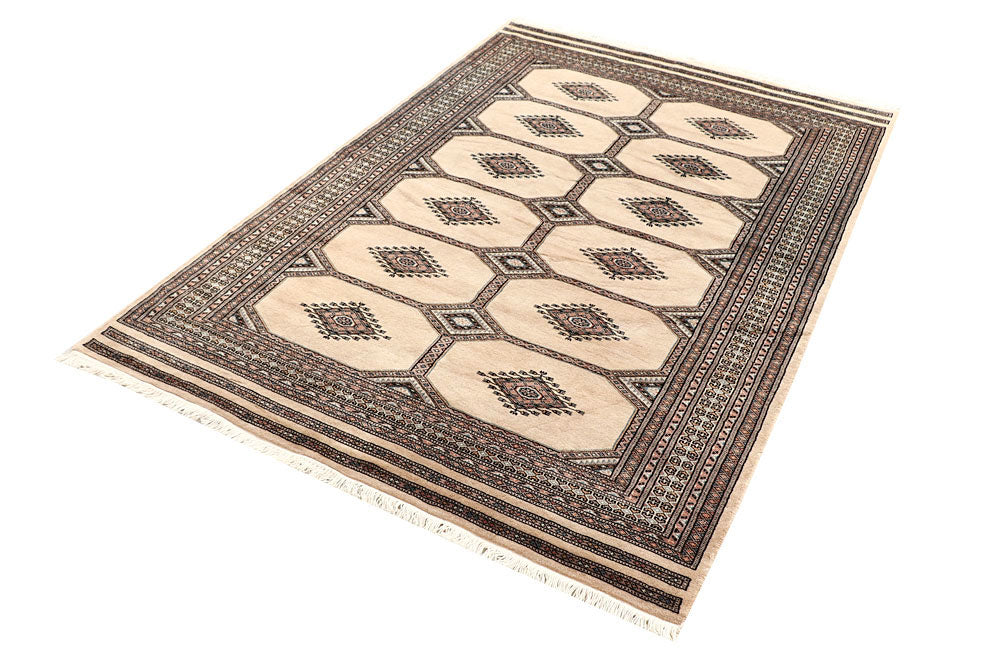 Blanched Almond Jaldar 4' 6 x 6' 7 - No. 58716 - ALRUG Rug Store