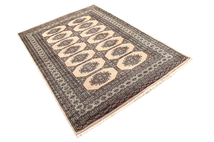 Blanched Almond Jaldar 4' 8 x 6' 8 - No. 58717 - ALRUG Rug Store