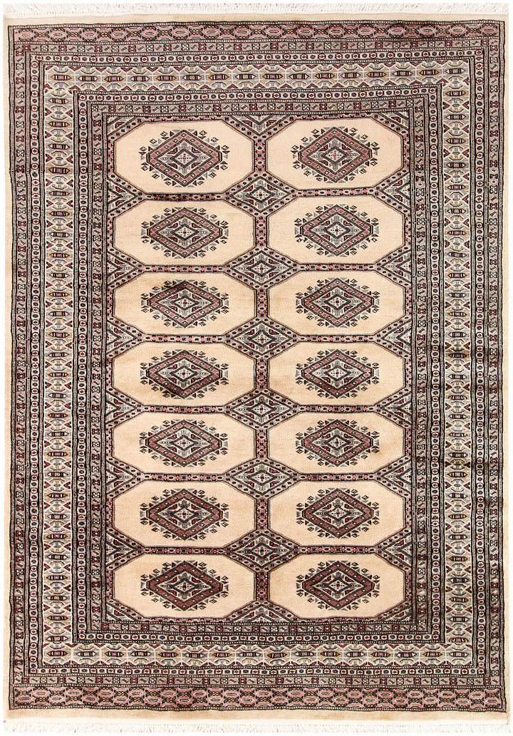 Blanched Almond Jaldar 4' 8 x 6' 8 - No. 58717 - ALRUG Rug Store