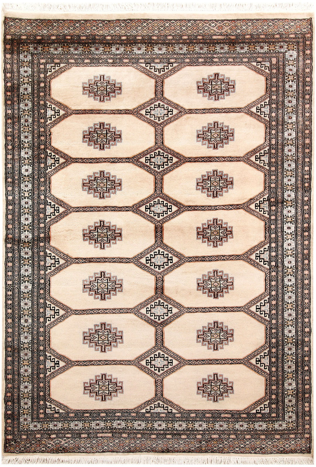 Blanched Almond Jaldar 4' 9 x 6' 9 - No. 58718 - ALRUG Rug Store
