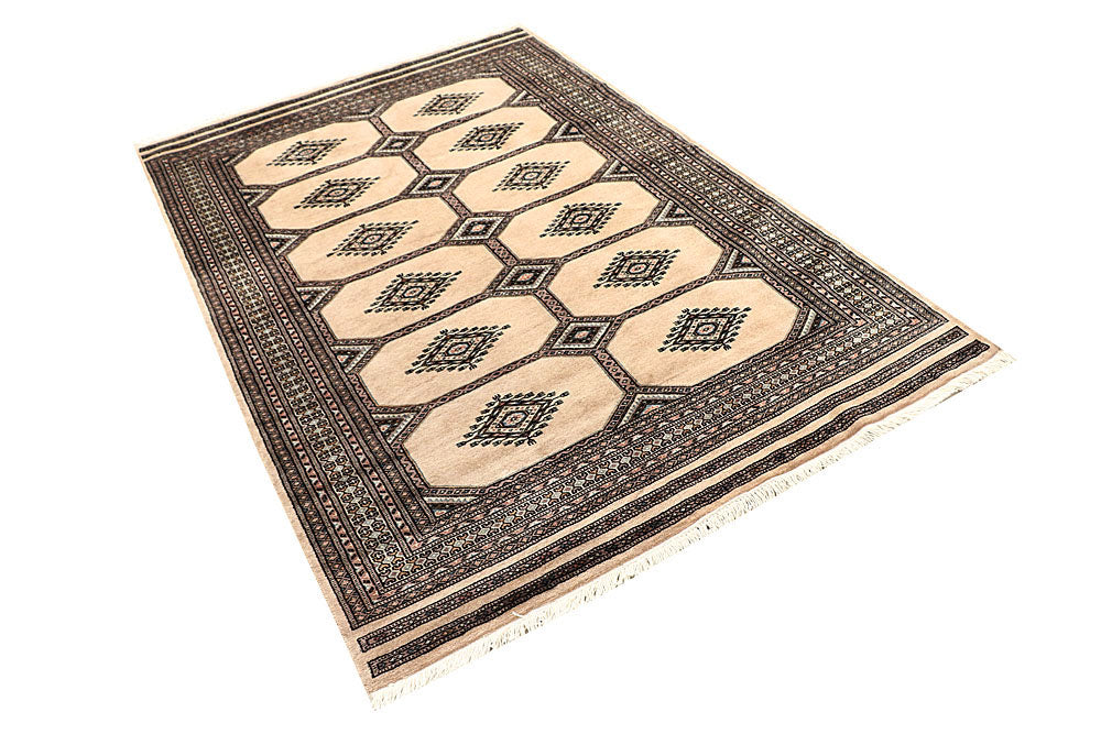 Blanched Almond Jaldar 4' 7 x 6' 10 - No. 58719 - ALRUG Rug Store