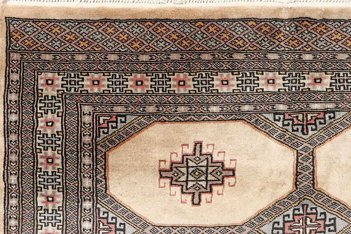 Blanched Almond Jaldar 4' 6 x 6' 3 - No. 58720 - ALRUG Rug Store