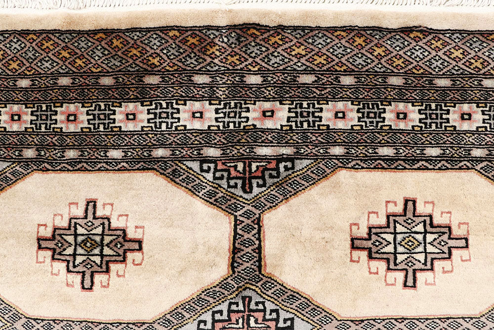 Blanched Almond Jaldar 4' 6 x 6' 3 - No. 58720 - ALRUG Rug Store