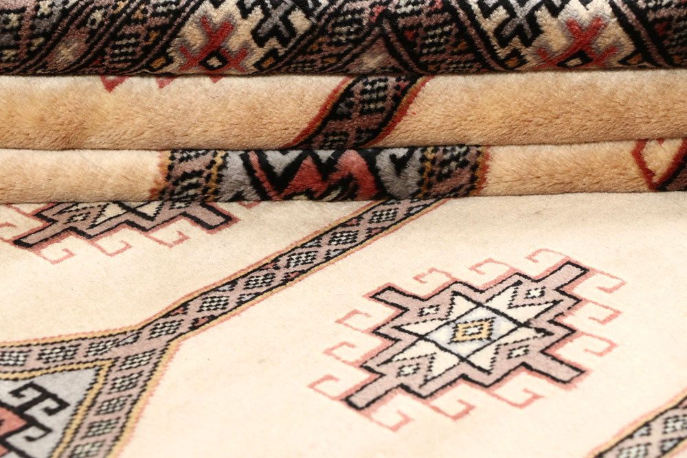 Blanched Almond Jaldar 4' 6 x 6' 3 - No. 58720 - ALRUG Rug Store