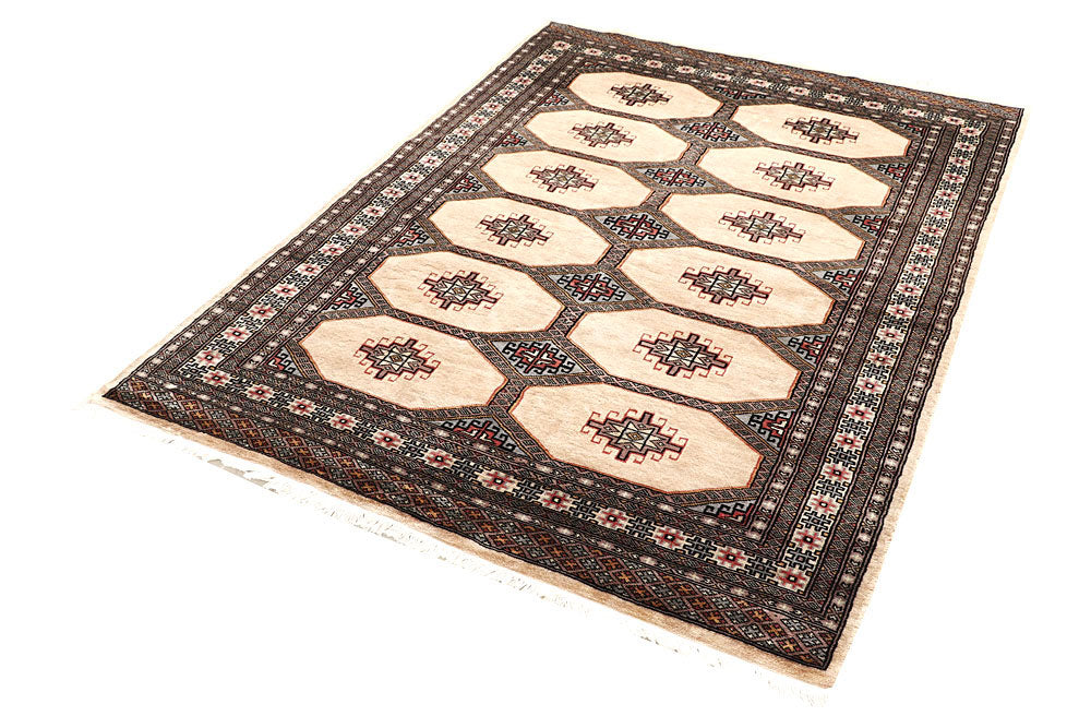 Blanched Almond Jaldar 4' 6 x 6' 3 - No. 58720 - ALRUG Rug Store
