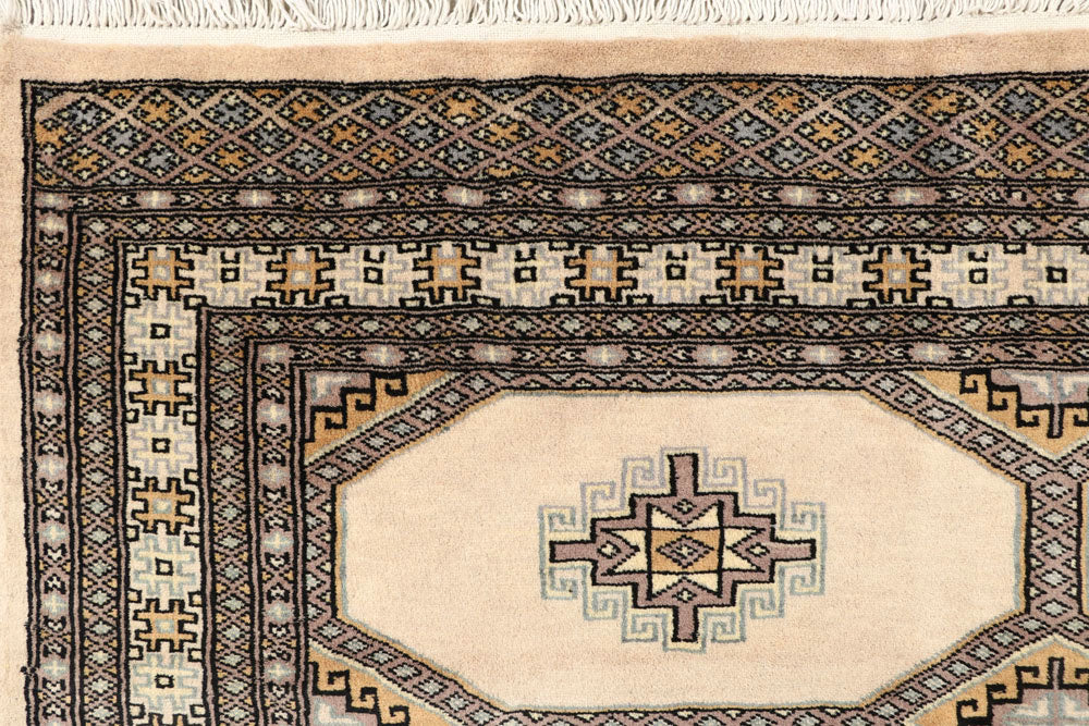 Blanched Almond Jaldar 4' 7 x 6' 9 - No. 58722 - ALRUG Rug Store