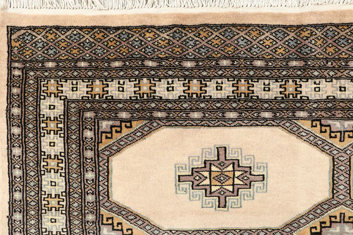 Blanched Almond Jaldar 4' 7 x 6' 9 - No. 58722 - ALRUG Rug Store