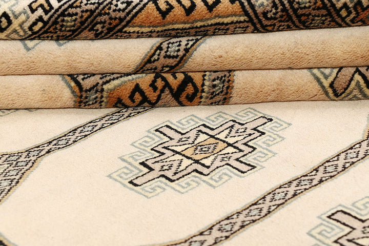 Blanched Almond Jaldar 4' 7 x 6' 9 - No. 58722 - ALRUG Rug Store