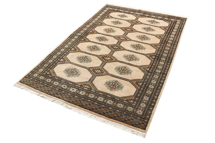 Blanched Almond Jaldar 4' 7 x 6' 9 - No. 58722 - ALRUG Rug Store