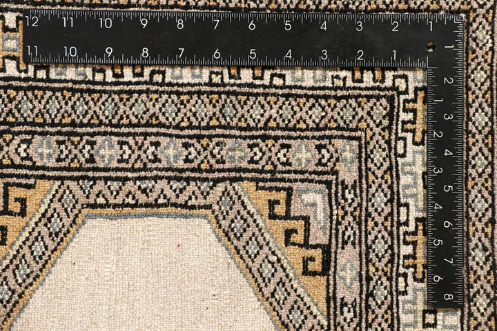 Blanched Almond Jaldar 4' 7 x 6' 9 - No. 58722 - ALRUG Rug Store