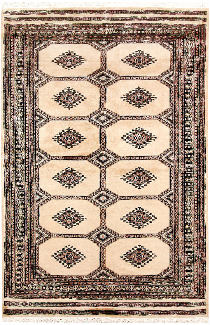 Blanched Almond Jaldar 4' 7 x 7' 1 - No. 58727 - ALRUG Rug Store