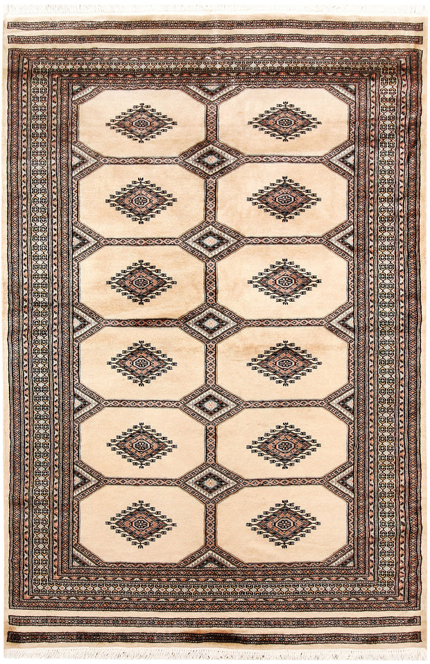 Blanched Almond Jaldar 4' 7 x 7' 1 - No. 58727 - ALRUG Rug Store