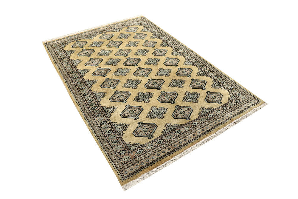 Pale Goldenrod Jaldar 4' 5 x 6' 7 - No. 58730 - ALRUG Rug Store
