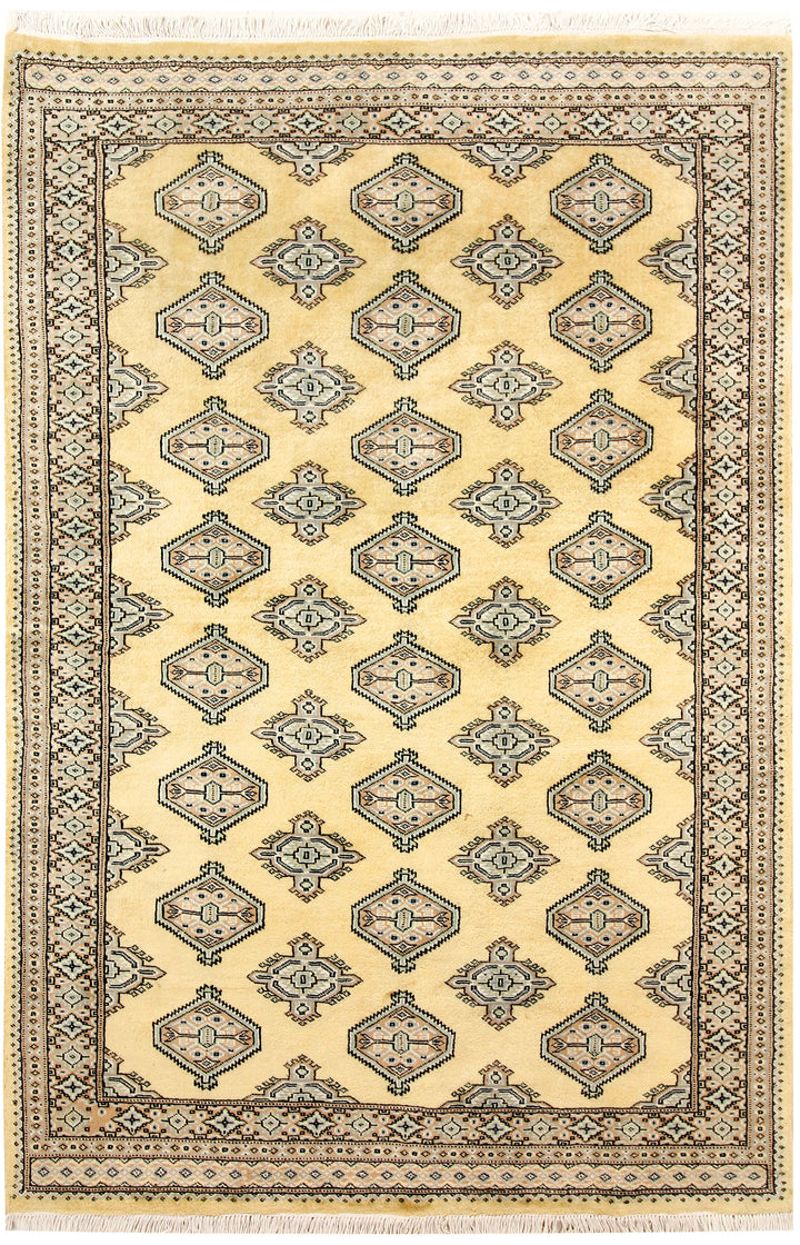 Pale Goldenrod Jaldar 4' 5 x 6' 7 - No. 58730 - ALRUG Rug Store