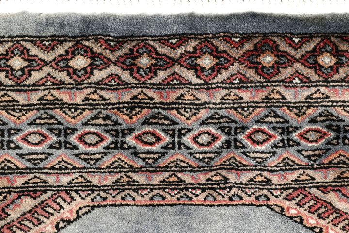 Light Slate Grey Jaldar 2' 2 x 8' 1 - No. 58733 - ALRUG Rug Store