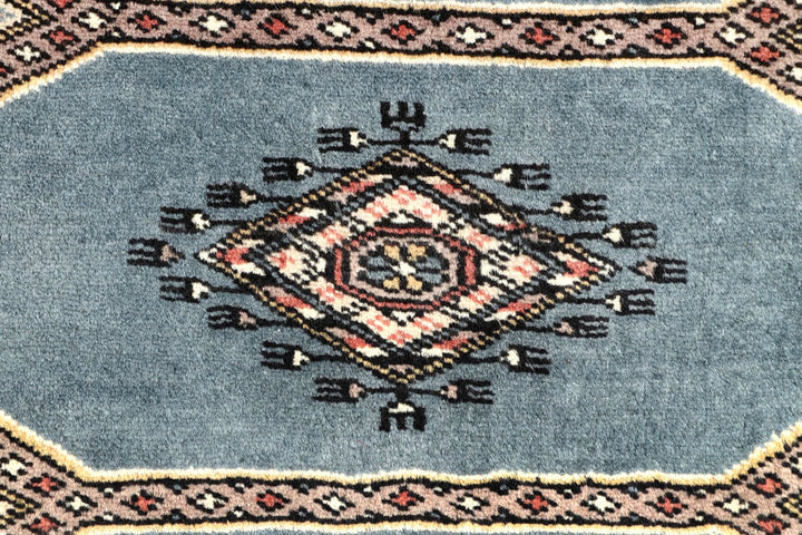 Light Slate Grey Jaldar 2' 7 x 6' 3 - No. 58734 - ALRUG Rug Store